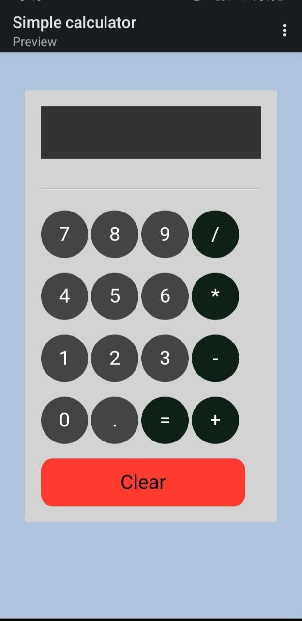 calculator screenshot